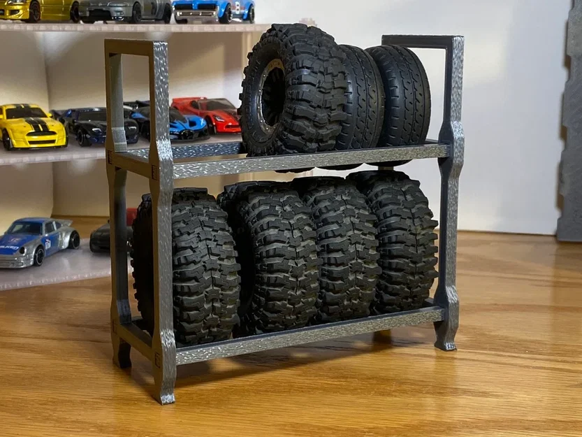 Kệ để lốp tỉ lệ 1/18 - Image 1