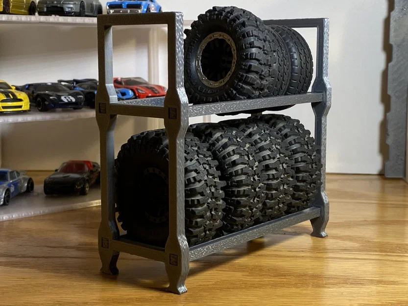Kệ để lốp tỉ lệ 1/18 - Image 4