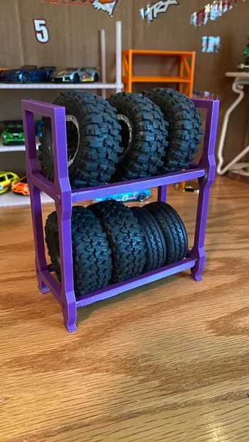 Kệ để lốp tỉ lệ 1/18 - Image 8