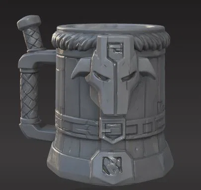 Mô hình cốc Juggernaut Dota 2 in 3D độc đáo cho game thủ - Image 1