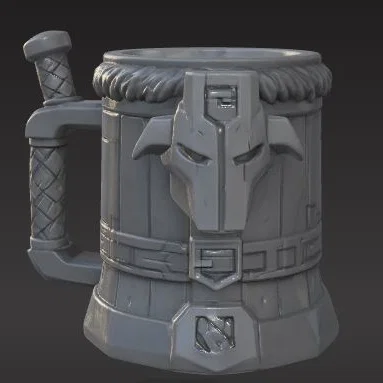 Mô hình cốc Juggernaut Dota 2 in 3D độc đáo cho game thủ