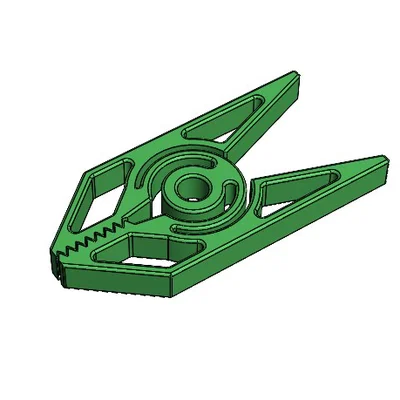 Mẫu thiết kế kẹp quần áo đa năng in 3D tiện lợi cho gia đình