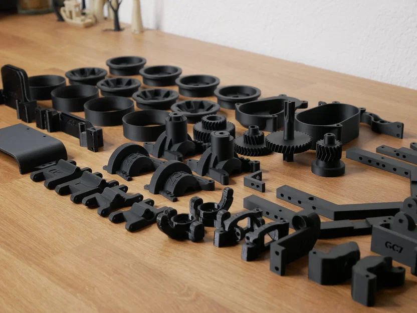 Chassis xe RC địa hình VOYAGER-MK1 tỉ lệ 1:10 (In 3D) - Image 3