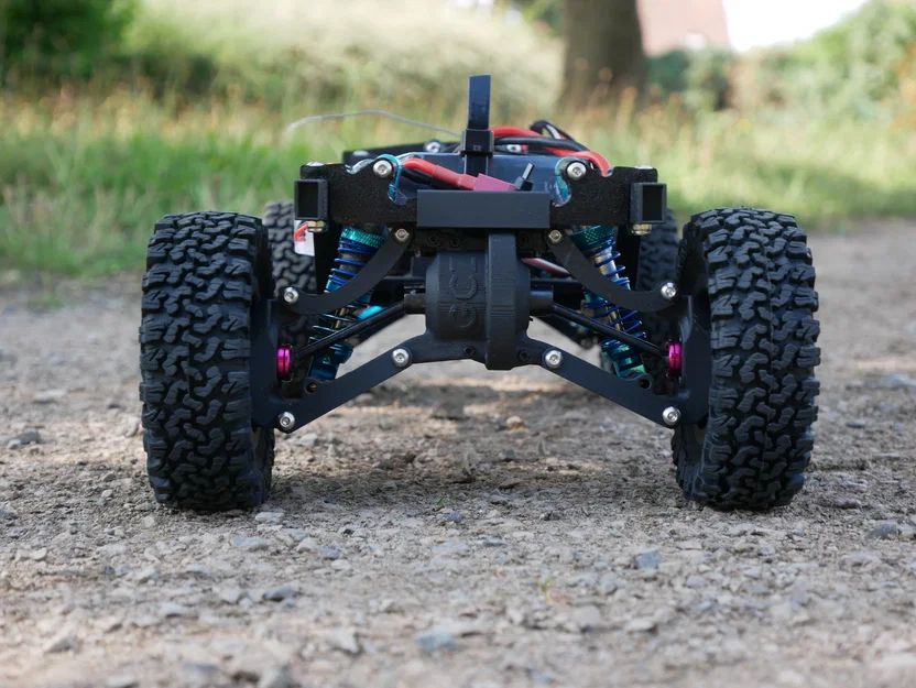 Chassis xe RC địa hình VOYAGER-MK1 tỉ lệ 1:10 (In 3D) - Image 4