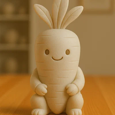 Mô hình Cà rốt Phục sinh (Easter Carrot) đáng yêu để in 3D