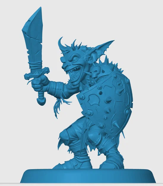 Goblin Fighter - Mô hình chiến binh yêu tinh cho game nhập vai - Image 2
