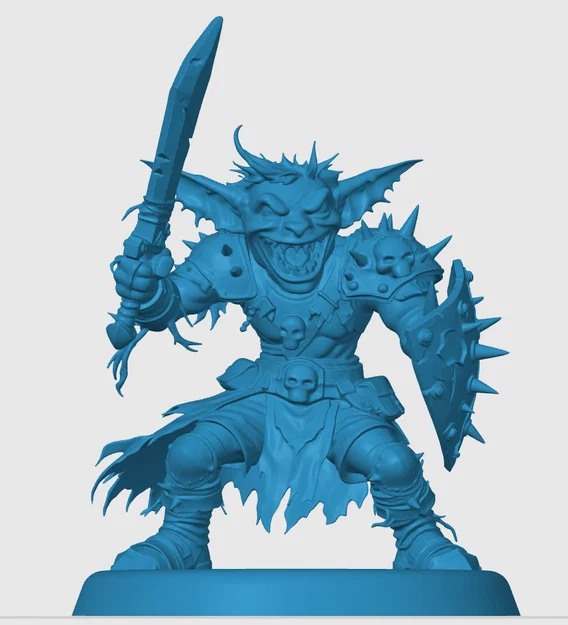 Goblin Fighter - Mô hình chiến binh yêu tinh cho game nhập vai - Image 3