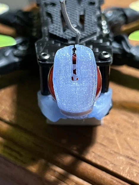 Ngàm gắn ăng-ten Rush Cherry cho FPV Babyape 2 (Thiết kế in 3D) - Image 1