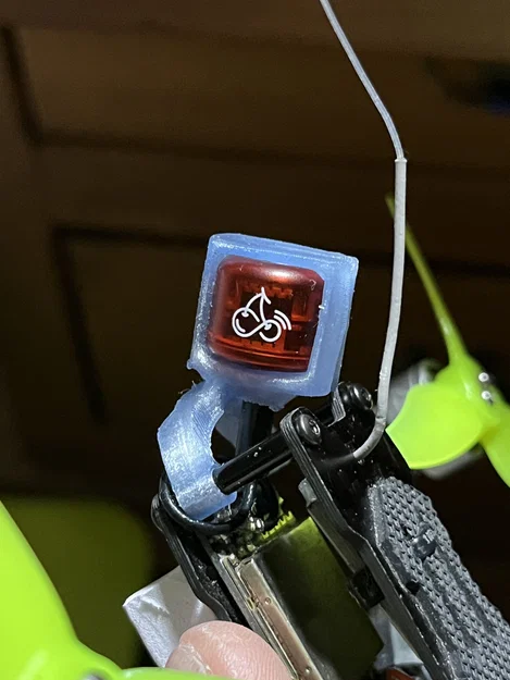 Ngàm gắn ăng-ten Rush Cherry cho FPV Babyape 2 (Thiết kế in 3D) - Image 2
