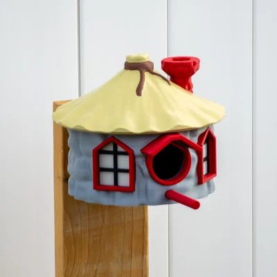 Nhà Chim 001 - Không cần máy in nhiều màu