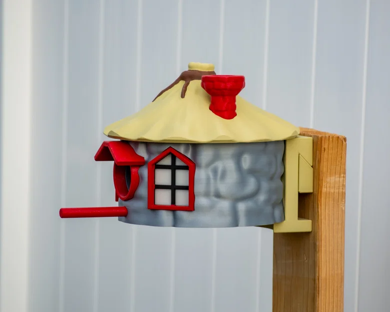 Nhà Chim 001 - Không cần máy in nhiều màu - Image 4