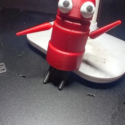 Mô hình Robot R.E.P.O (Retractable Robot) in 3D cực chất