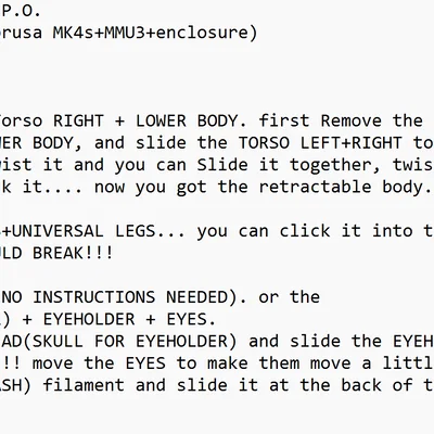 Mô hình Robot R.E.P.O (Retractable Robot) in 3D cực chất