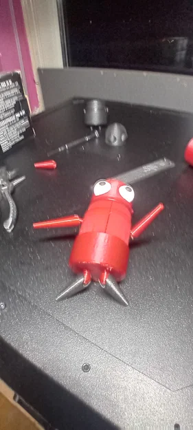 Mô hình Robot R.E.P.O (Retractable Robot) in 3D cực chất - Image 11