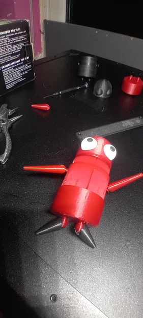 Mô hình Robot R.E.P.O (Retractable Robot) in 3D cực chất - Image 12