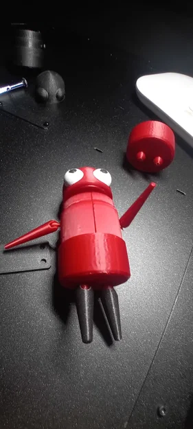 Mô hình Robot R.E.P.O (Retractable Robot) in 3D cực chất - Image 13