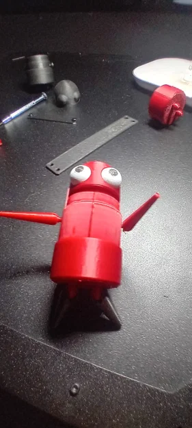 Mô hình Robot R.E.P.O (Retractable Robot) in 3D cực chất - Image 14