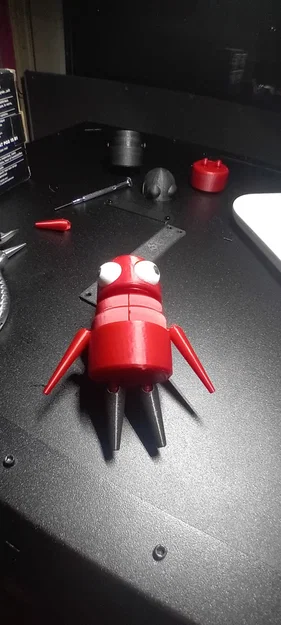 Mô hình Robot R.E.P.O (Retractable Robot) in 3D cực chất - Image 15