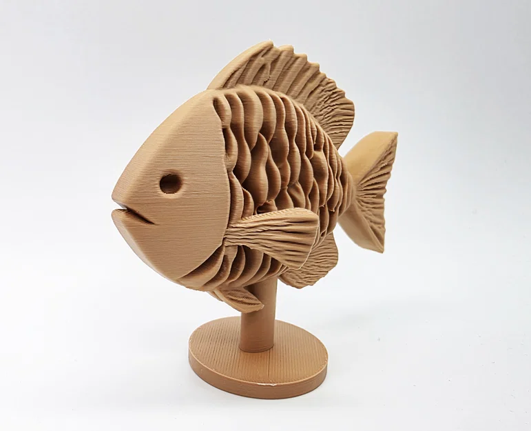 Tượng Cá Điêu Khắc Gỗ 4 - Image 3