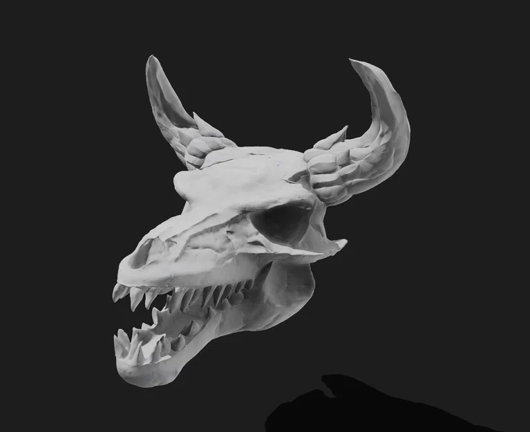 Mô hình đầu rồng (Dragon skull) - Image 3
