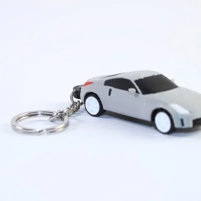 Móc khóa xe Nissan 350Z - Mô hình 3D tỉ lệ 1:64 cực chất