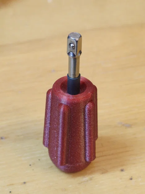 Tay cầm 3D đa năng cho dụng cụ vặn 1/4 inch (Spinner Handle) - Image 2