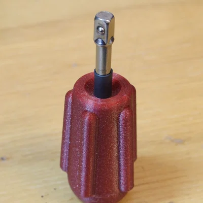 Tay cầm 3D đa năng cho dụng cụ vặn 1/4 inch (Spinner Handle)