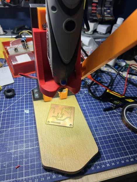 Giá Đỡ Máy Khoan Bàn Mini (Dành cho Velleman) - Image 1