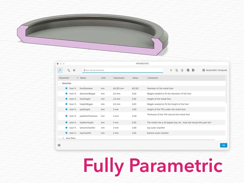 Đế Lót Chân Tăng Chỉnh (Adjustable Leveling Foot Pad) - Image 2