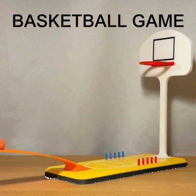 Mini Tabletop Basketball Flick Game - Trò Chơi Bóng Rổ Để Bàn