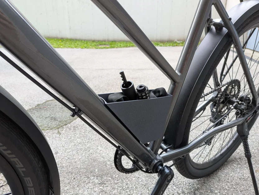 Giỏ Đựng Đồ Gắn Gọng Bình Nước Cho Xe Đạp - Image 2