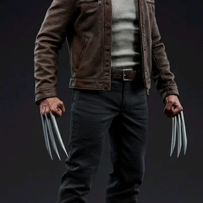 Mô hình 3D Wolverine (Logan) chi tiết dành cho người sưu tầm