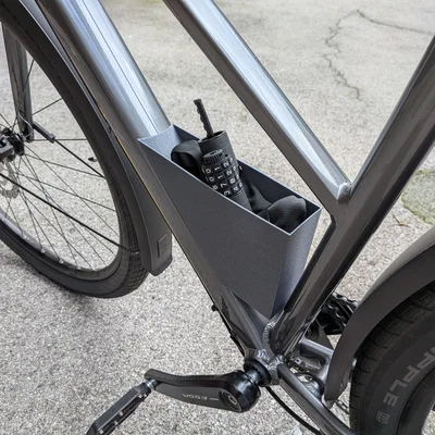 Giỏ Đựng Đồ Gắn Gọng Bình Nước Cho Xe Đạp