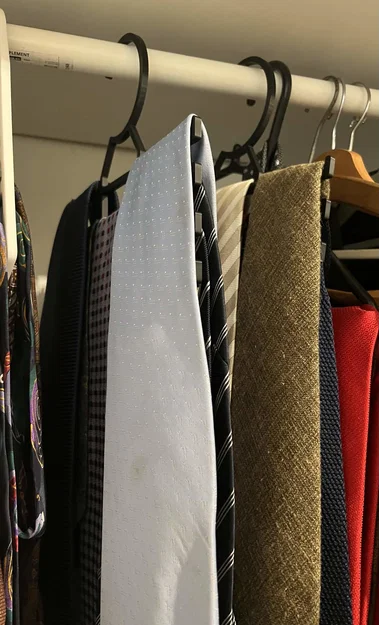 Móc treo 12 cà vạt - Giải pháp tối ưu không gian tủ đồ - Image 2