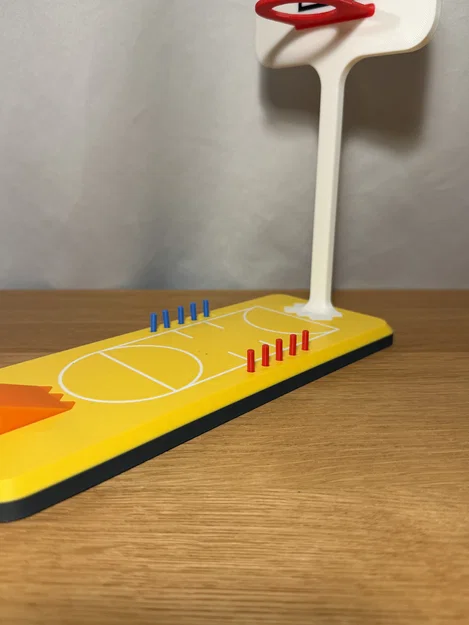 Mini Tabletop Basketball Flick Game - Trò Chơi Bóng Rổ Để Bàn - Image 3