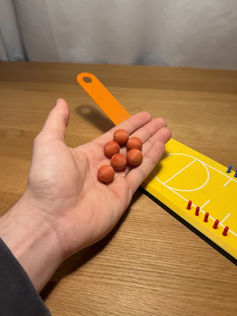 Mini Tabletop Basketball Flick Game - Trò Chơi Bóng Rổ Để Bàn - Image 4