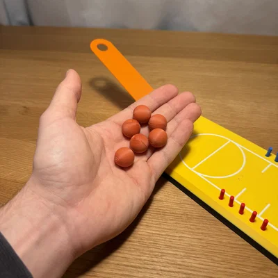 Mini Tabletop Basketball Flick Game - Trò Chơi Bóng Rổ Để Bàn
