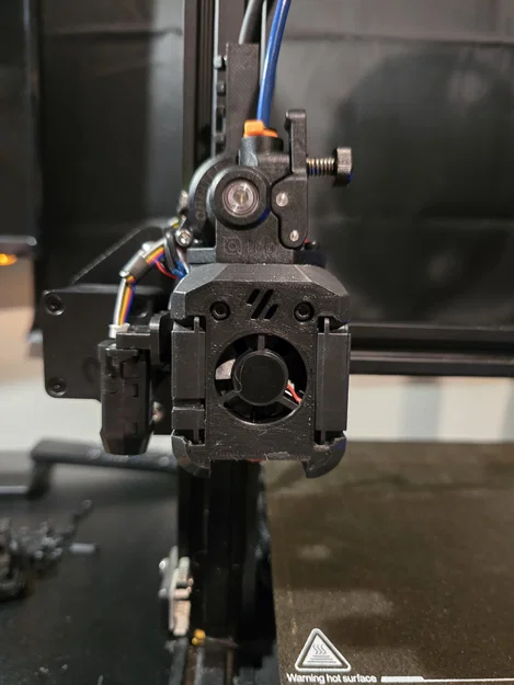 Ngàm gắn đầu in Dragon Burner cho Ender 3 (hỗ trợ CRTouch) - Image 1