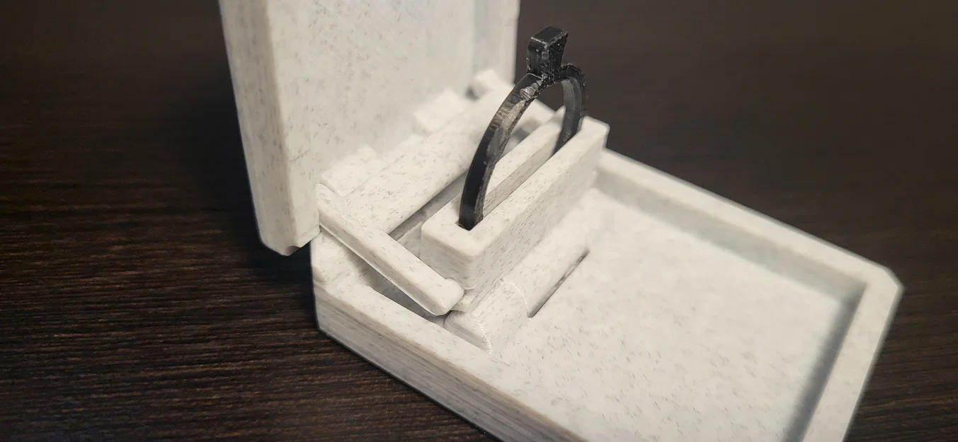 Hộp đựng nhẫn Collapsing Ring Box - Image 2