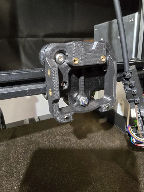 Ngàm gắn đầu in Dragon Burner cho Ender 3 (hỗ trợ CRTouch) - Image 3