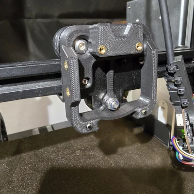 Ngàm gắn đầu in Dragon Burner cho Ender 3 (hỗ trợ CRTouch)