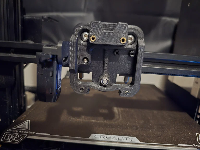 Ngàm gắn đầu in Dragon Burner cho Ender 3 (hỗ trợ CRTouch) - Image 4