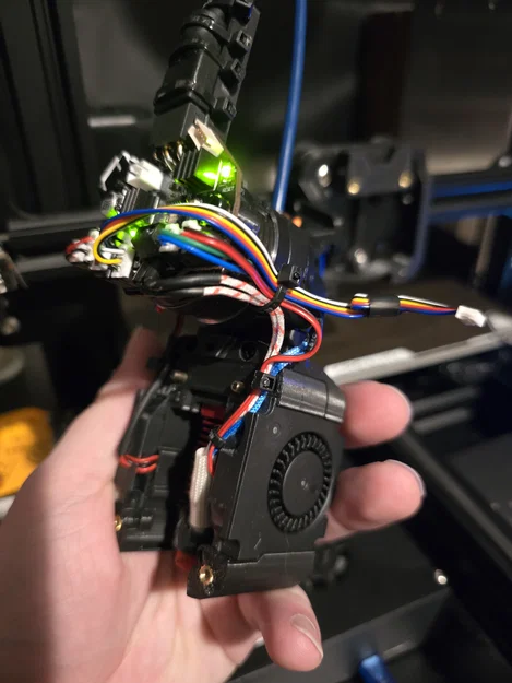 Ngàm gắn đầu in Dragon Burner cho Ender 3 (hỗ trợ CRTouch) - Image 10