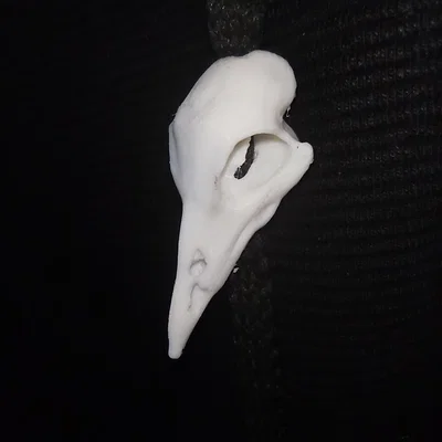 Mô hình hạt charm đầu quạ Yennefer (The Witcher) in 3D