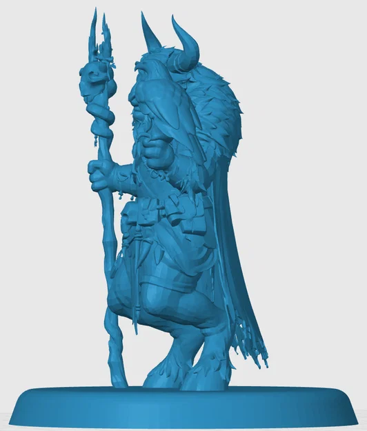 Minotaur Druid - Mô hình nhân vật cho game RPG - Image 2