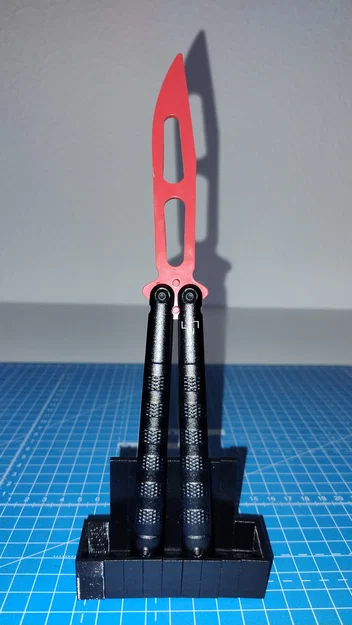 Giá đỡ balisong đa năng (có thể dùng cho cả các loại dao khác) - Image 5