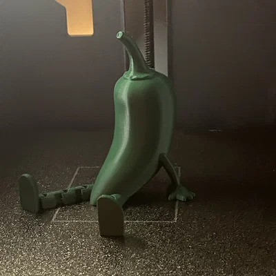 Mô hình ớt Jalapeño có khớp cử động đáng yêu