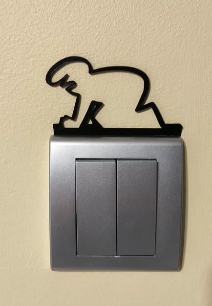 Mô hình công tắc đèn hài hước – La Linea Balum 31 - Image 2