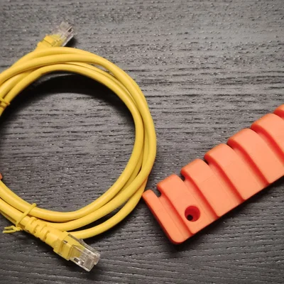 Bộ quản lý cáp mạng RJ45 90 độ cho thanh nhôm 2020/3030/4040