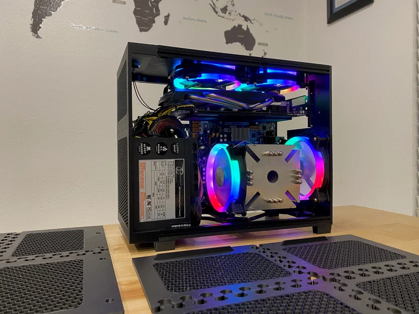 Vỏ máy tính SUG-FreeBeam-mATX in 3D - Image 1